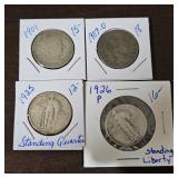 Assorted 90% Silver Quarters