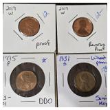 Carded Cents, use your own judgement on coins