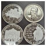 4- Republic of Liberia Coins