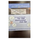 US Mint Sets, see photo for dates