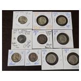 Assorted Nickels, see photos