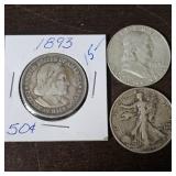 90% Silver Half Dollars