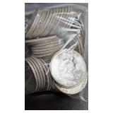 50- 90% Silver Half Dollars