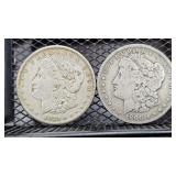 Pair of Silver Dollars