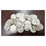 50- 90% Silver Half Dollars