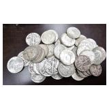 50- 90% Silver Half Dollars