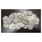 50- 90% Silver Half Dollars