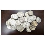 50- 90% Silver Half Dollars