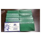 US Mint Proof Sets, see photo for dates