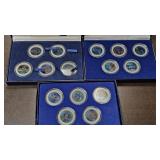 3 Sets Colorized Quarters