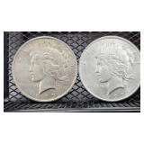 Pair of Silver Dollars