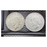 Pair of Silver Dollars