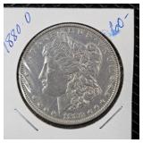 1880-O Morgan Silver Dollar