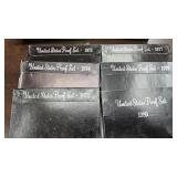 US Mint Proof Sets, see photo for dates