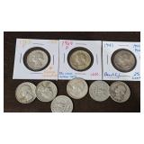 Assorted Silver Quarters