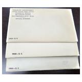 US Mint Sets, see photos for dates