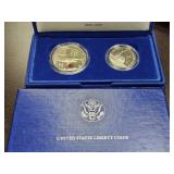 US Liberty Silver Dollar & Clad Half