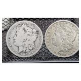 Pair of Silver Dollars