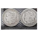 Pair of Silver Dollars