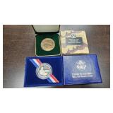 Persian Gulf Medal & Bill of Rights Silver Half