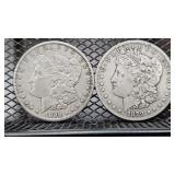 Pair of Silver Dollars