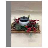 Grau Electric Winter Glow Centerpiece Set