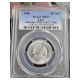 1980 Laos 50 Att MS67