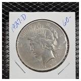 1927-D Peace Dollar