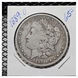 1889-O Morgan Silver Dollar