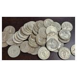50 Silver Quarters