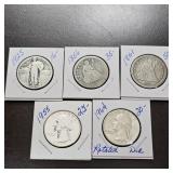 Assprted Silver Quarters, see photos