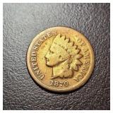 1870 Indian Head Cent
