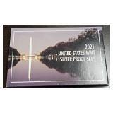 2021 US Mint Silver Proof Set