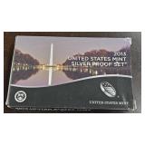 2013 US Mint Silver Proof Set