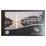 2019 US Mint Silver Proof Set