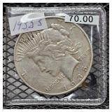 1935-S Peace Silver Dollar