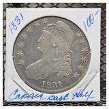 1831 Capped Bust Half