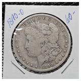 1890-O Morgan Silver Dollar