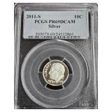 2011-S Silver Dime PR69DCAM