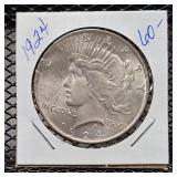 1924 Peace Silver Dollar