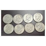 8- Eisenhower Dollars