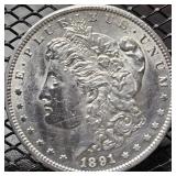1891-S Morgan Silver Dollar