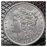 1890 Morgan Silver Dollar