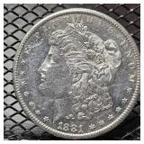 1881-S Morgan Silver Dollar