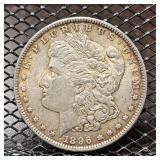 1896 Morgan Silver Dollar