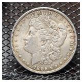 1896 Morgan Silver Dollar