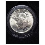 1923 BU Peace Silver Dollar