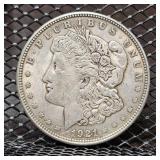 1921 Morgan Silver Dollar