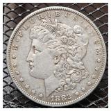 1882 Morgan Silver Dollar