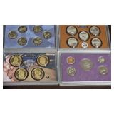 Assorted Coin Sets in Acrylic
